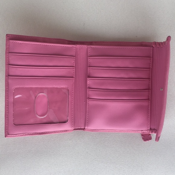 EUC Leather Pink Wallet - Picture 4 of 8